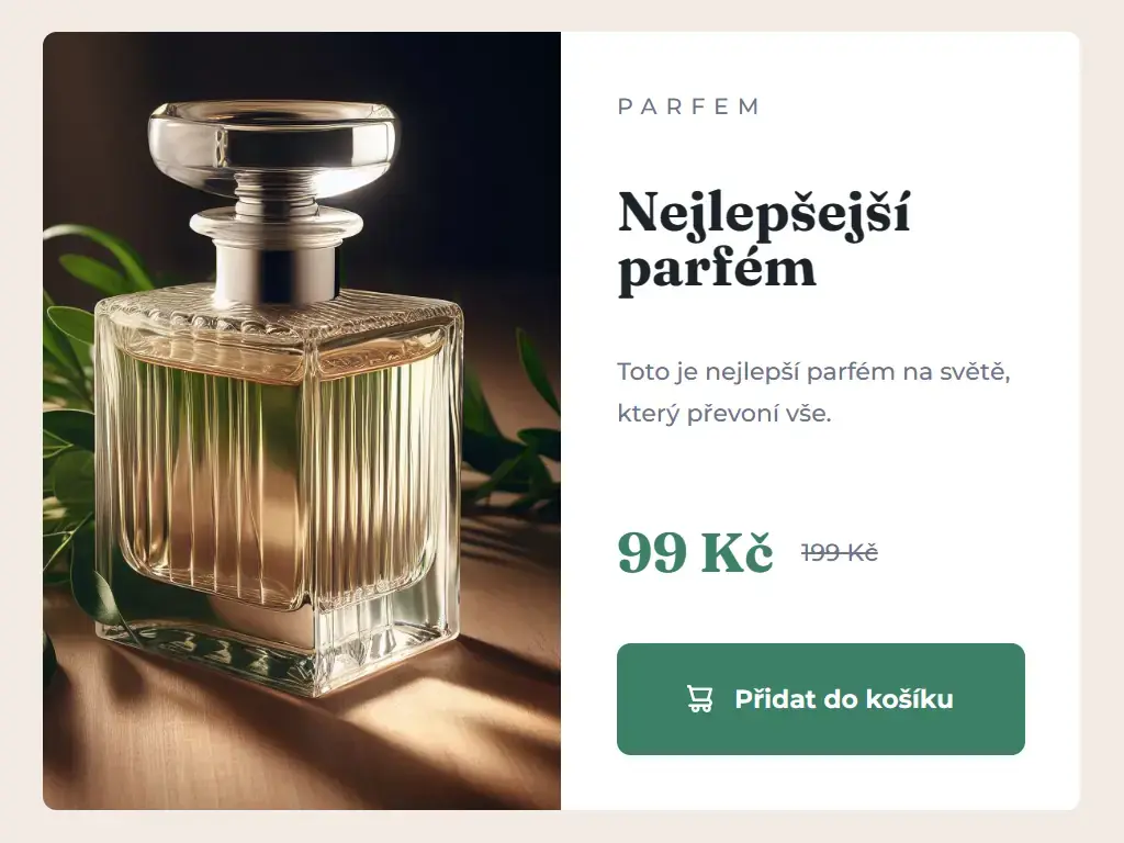parfém na počítači