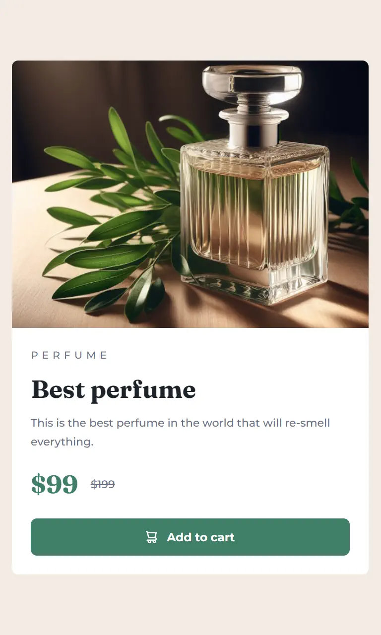 perfume on mobile